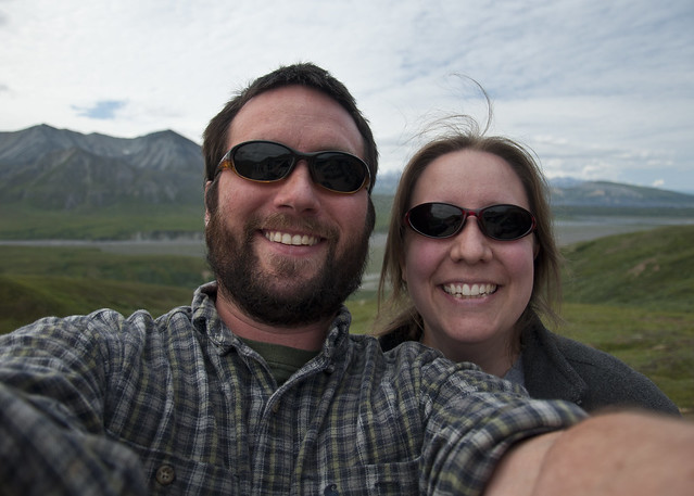 Lee and Kate at Eielson