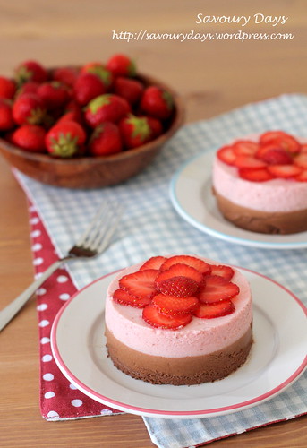 Chocolate & Strawberry Mousse