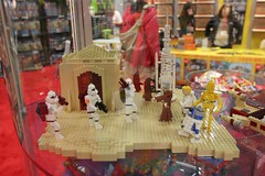 Star Wars Miniland Scene - LEGO Booth at Comic Con - 2