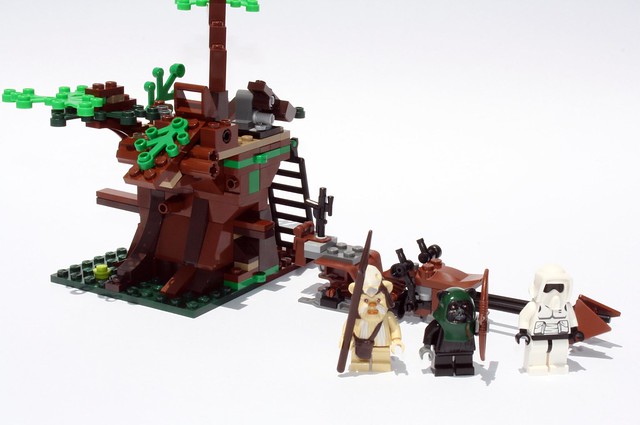 Lego star wars clearance ewok attack