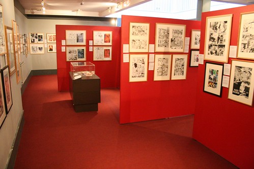 Dr Who Comic Exhibition at the Cartoon Museum
