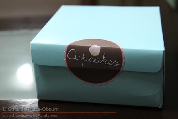 Cupcakes by Sonja blue box