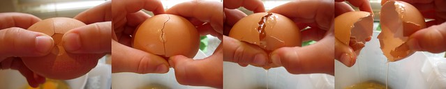 how to crack an egg with kids