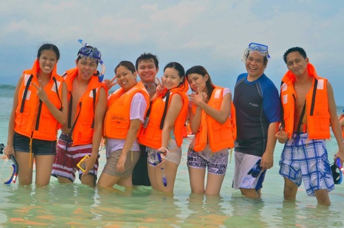 group pic at Honda Bay
