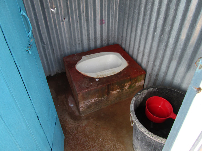 Using a Squat Toilet