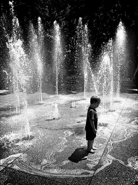 At the Fountain