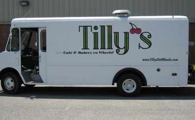 catering van sign and graphics