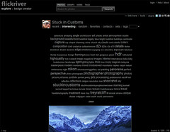 Flickriver User Tags View (Screenshot)