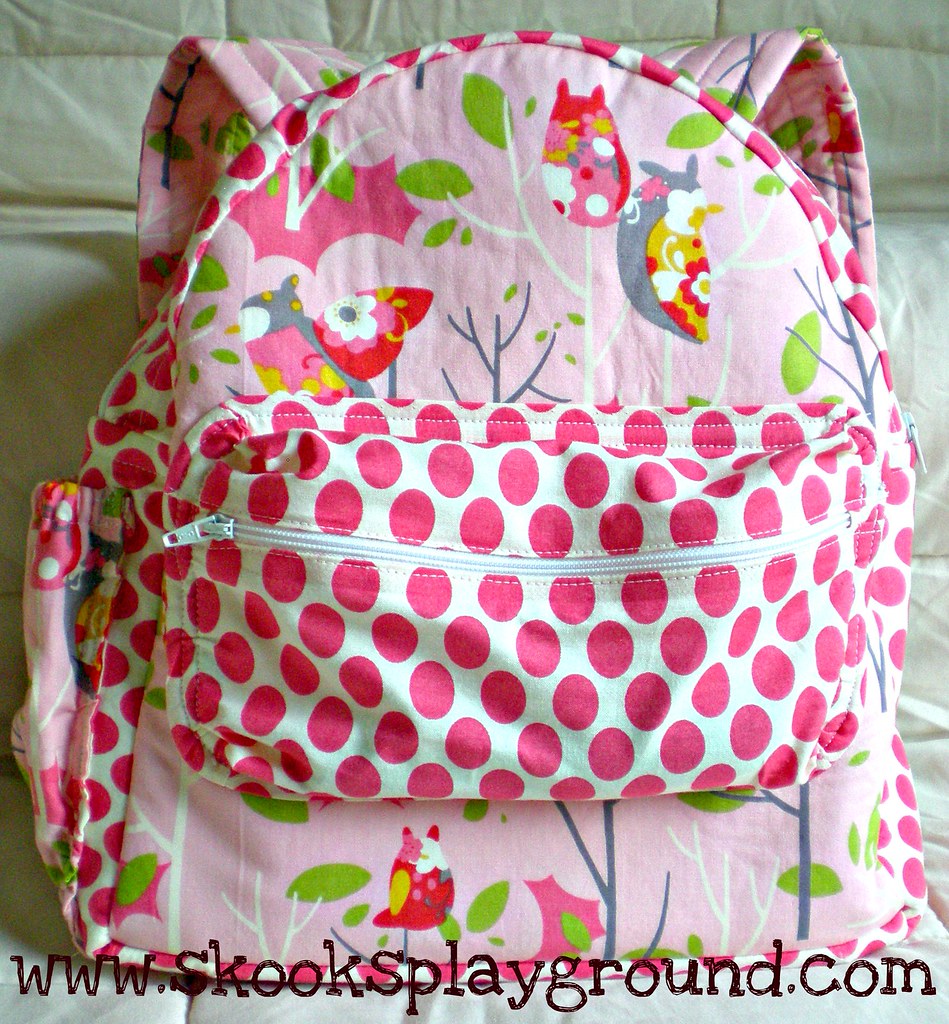 ***Skooks' Playground***: It's A Hoot Toddler Backpack