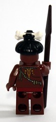Back of the Cannibal Minifig
