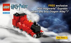 Free MINI Hogwarts Express with Purchase of Diagon Alley