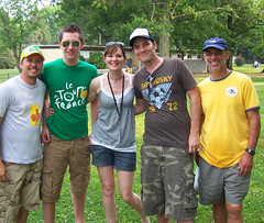 Mark, Bruce, Rachealle, Josh, and Mike (see Notes at right)