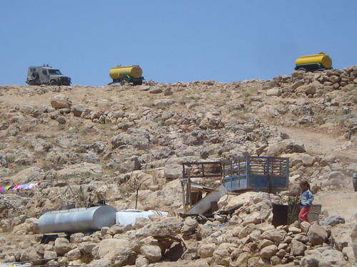 IDF and water tankers