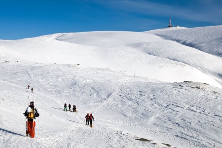 Sinaia - lyžování v Rumunsku