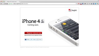 SingTel iPhone 4S