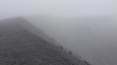 Crater of Puracé volcano