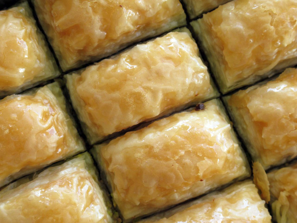 Baklavas, directly from Istanbul