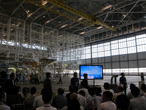 ANA ボーイング787 日本初飛来メディアイベント