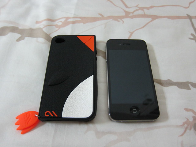 My Present For Her, iPhone 4S (32GB) With Case-Mate Waddler Penguin Case