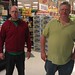 Duncan and Rick at Shop-Rite