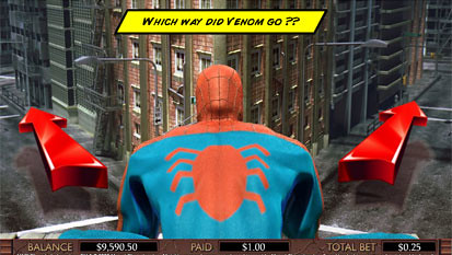 Spiderman bonus game