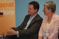 Nick Clegg, Kath Pinnock, Liberal Democrat Local Government Conference June 2011, Bristol