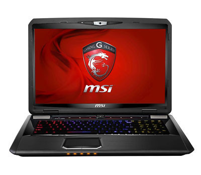 MSI GT780DX gaming notebook