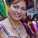 Hispanic Columbus Day Parade NYC 11 9 11 Female Marcher