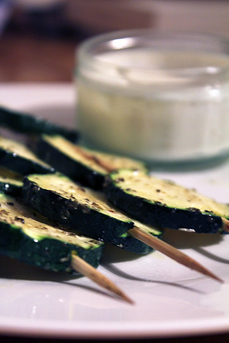Baked Courgette