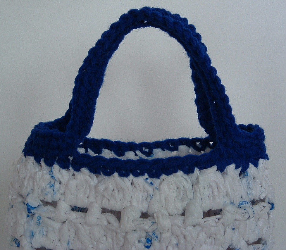 Cluster Stitch Recycled Bag | My Recycled Bags.com