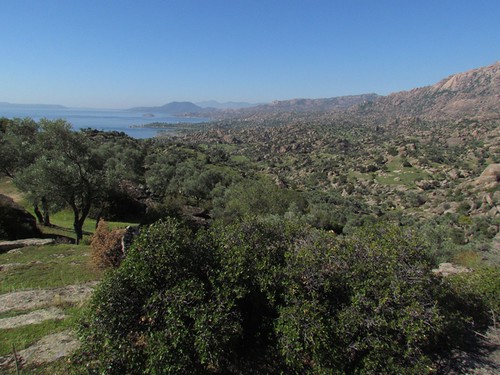 Hike to Yediler - Lake Bafa and Kapikiri in distance