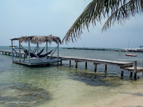 Dock Hammocks - Caye Caulker, Belize