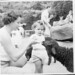 Helen sharing her love of animals with Diane. Spring Glen, New York, 1958. • <a style="font-size:0.8em;" href="http://www.flickr.com/photos/id: 21879932@N02/6371276025/" target="_blank">View on Flickr</a>