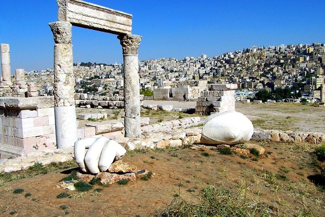 Temple of Hercules, Citadel, Amman Jordan
