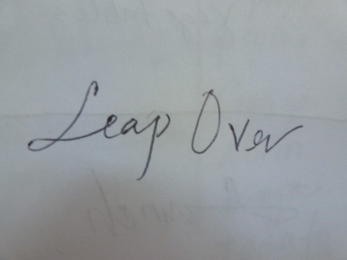 leap over - oh my buhay