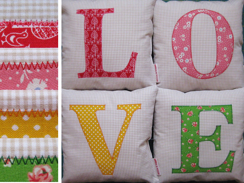 Buchstabenkissen Letter Pillows