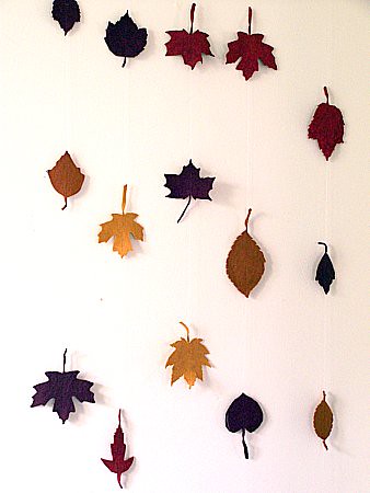 hanging leaves