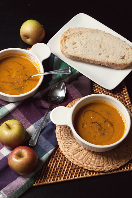 Butternut Squash-Apple Soup