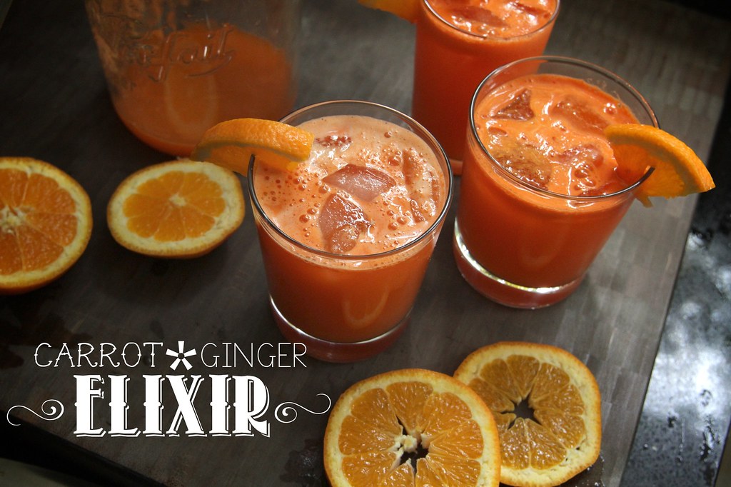 carrot ginger elixir