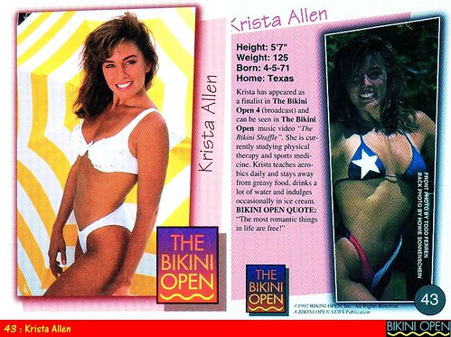 Krista Allen Bikini
