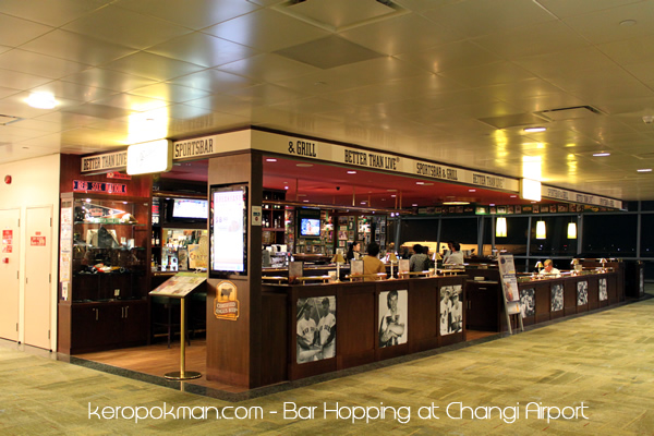 Changi Airport - O'Learys Sports Bar and Grill