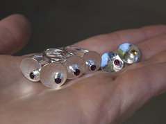 Handmade rings and pendants