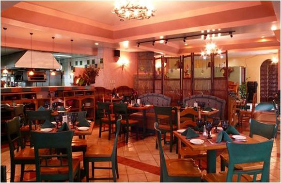 Dining area in Mario's in Baguio