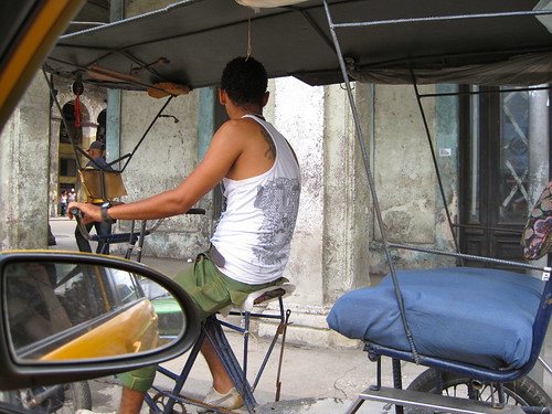 bike taxi in cuba