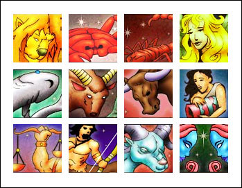 free Daily Horoscope slot game symbols