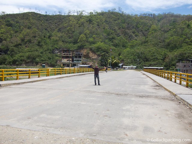 Ecuador - Peru border at La Balsa