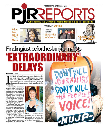 PJR Reports September-October 2011