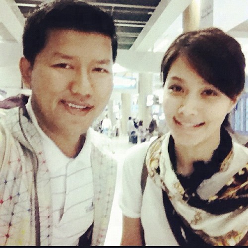 Me &Amp; @Schaalyahya Sejurus Tiba Di Airport Incheon, Korea. Gojes Tak Scha Masa Ni?
