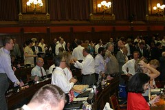 The final moments of the 2011 legislative session. 
