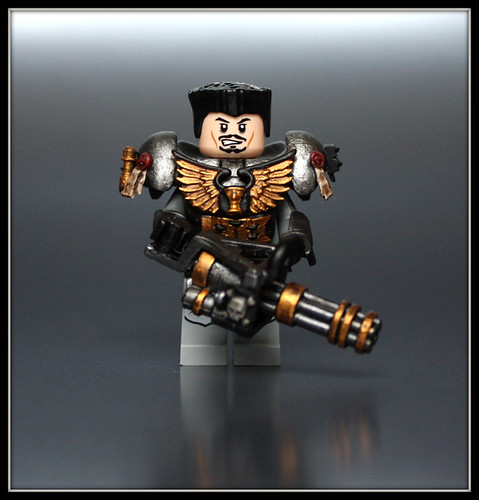 Custom minifig Sigmund, Heavy Gunner